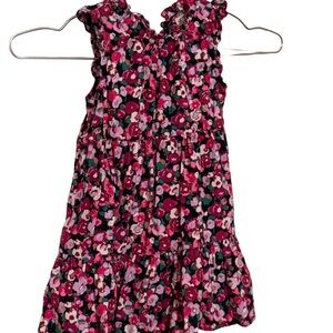 Crewcuts Floral Tiered Dress Sleeveless Size 2